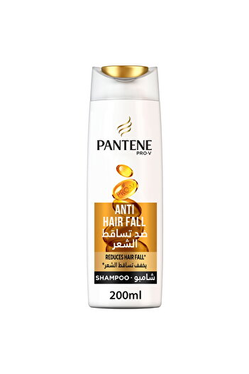 Pantene Pro-V Anti-Hair Fall Shampoo 200 ml Strengthens Hair & Reduces Hair Fall Caused by Breakage