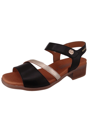 Mephisto Damen Sandalen Nikolia P5142309 Schwarz 9502 Black Leder