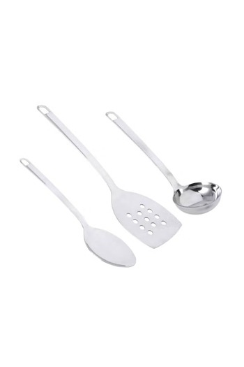 rexa 3-piece Spatula And Turner Set Silver 18cm