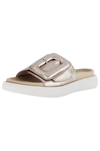 GABOR Damen Sandalen 63.751 Goldfarben 62 Puder Leder