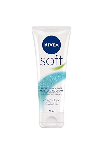 NIVEA Soft Hand Cream with Jojoba Oil - 75ml