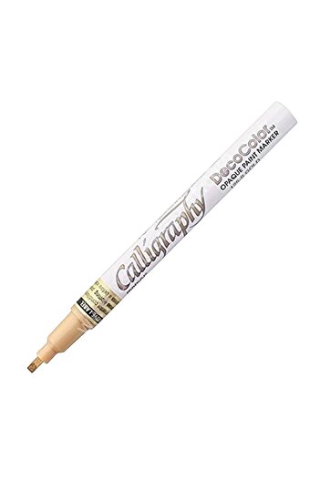 Marvy MARV PAINT - Stylish Gold Colored Marker, 3 mm (2 Pieces)