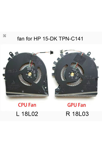 OEM Set Cooler/FAN laptop HP Pavilion 15-DK TPN-C141 ND85C16-18L02