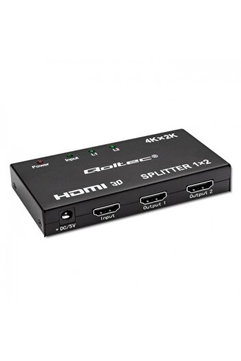 OEM Qoltec Active HDMI Splitter Adapter 2 x HDMI 4K x 2K 3.4 Gb/s High Stability