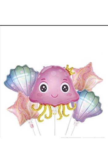 Generic Cute Octopus Sea Animal Air Balloon for Baby Shower Birthday Party Decorations