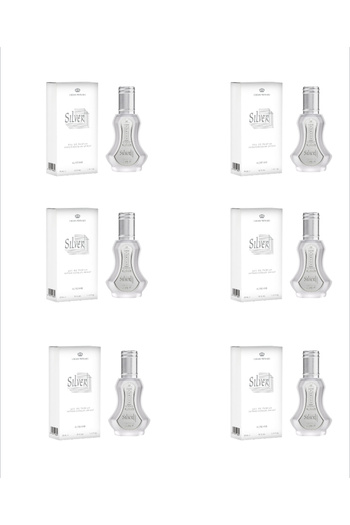 ALREHAB Silver Perfume 35 ml - 6 pieces