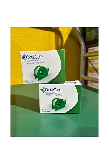 Octacare 2'Lİ PAKET OCTACARE KAĞIT TIBBİ PLASTER (5m x 2,5 cm)
