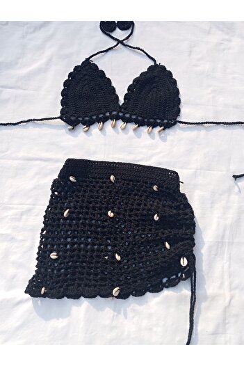ZAHandmade Hand Knitted Beach Clothing Suit