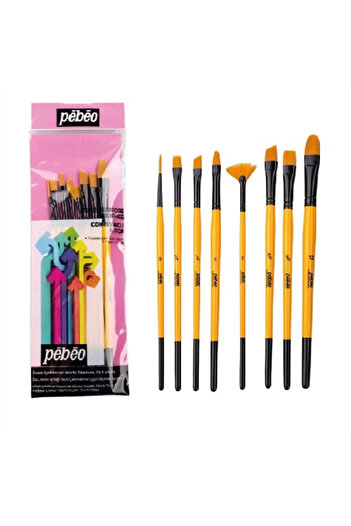 Pebeo Brush Set Set of 8 7