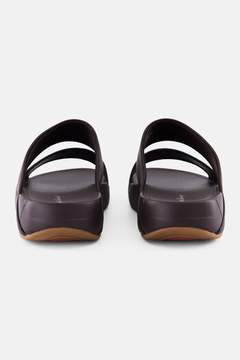 English Laundry Men 2 Strap Slip On Arabic Sandals, Coffee