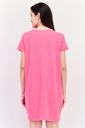 GAP Women Brand Logo Mini Dress, Pink