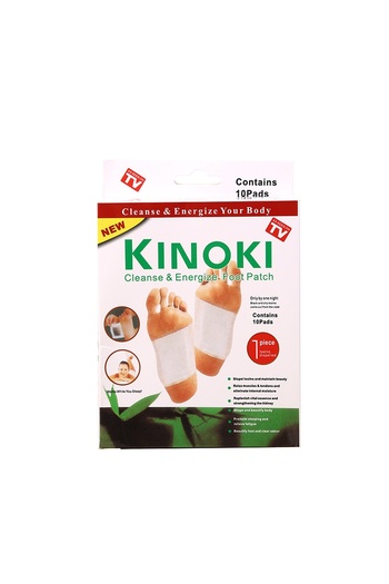 Kinoki Eldin Set 100 Plasturi Pentru Detoxifiere Drenaj Limfatic Eliminare Toxine Si Relaxare