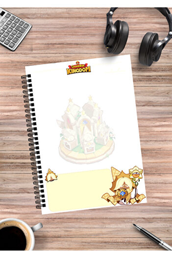 mertfigur Cookie Run Kingdom Spiral Notebook A5 (50 Sheets)