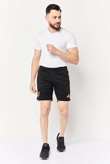 adidas Men Sportswear Fit Drawstring Juventus Training Shorts, Black