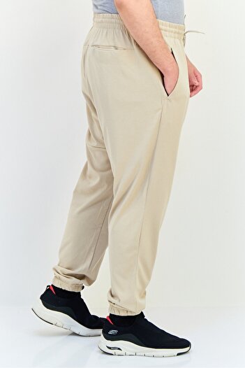 adidas Men Sportswear Fit Training Sweatpants, Beige