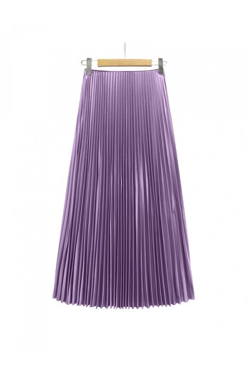 HİJABAYA Pleated Waist Elastic Skirt