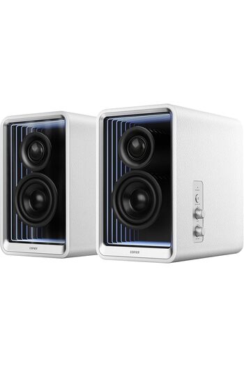 Edifier QR65 Desktop Active Monitor Speaker with Gan Charger,BT5.3,USB-A,RCA