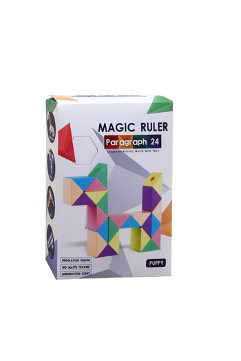 Toyaş Magic Ruler 24 Segmented Magic Cube Educational Toy
