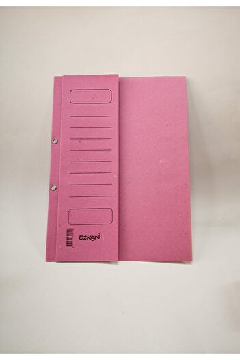 ÖZKAN Half Cover Ring Binder A4 Size Cardboard 24X32 Pink (10 Pcs)