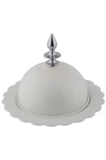 ALSAIF Iron Date Bowl Circular Candy Shape By , Small Size, Ivory White Color, 1 Piece