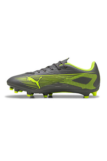 Puma ULTRA 5 PLAY FG/AG Erkek Gri - Yeşil Krampon 10816903