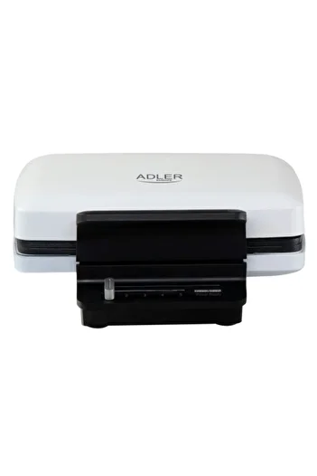 adler Βαφλιέρα, ADLER, 1200W, λευκή, 2 x (9,0cm x 13,0cm)