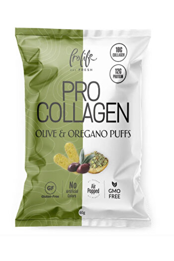 PROLİFE Prolife Pro Puffs Colgn Olive Oreg 60g X 20