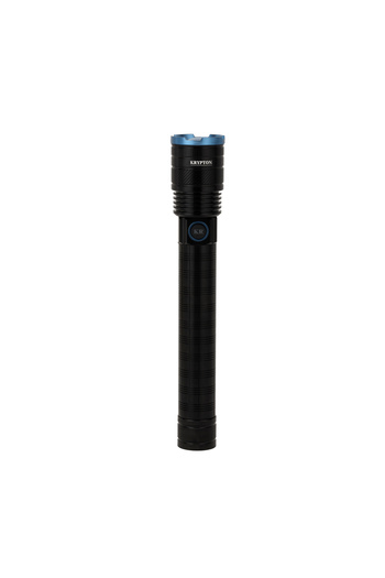 KRYPTON Led Flashlight – 2000lm Bright, Zoomable, Long-lasting Battery, Type-c Charging, Waterproof