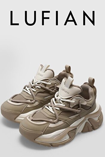 Lufian 122230015 Kate Sneaker Unisex Δερμάτινα Αθλητικά Παπούτσια ΜΠΕΖ