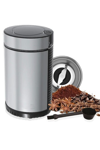 Generic Electric Coffee Grinder 90g 150W Powerful Motor with Stainless Steel Blades for Beans Spices Nuts