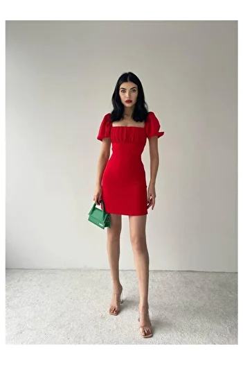 HASYAMORE Backless Mini Women's Dress