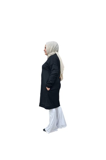 Sevda Kılınç Plus Size Wrap Tunic