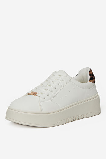 DeeZee Teniși damă Low White Flat 37
