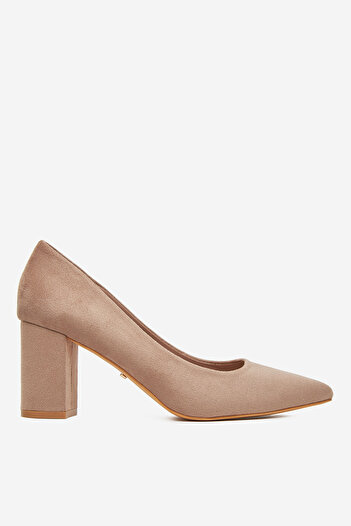 DeeZee Women's Pumps Low Brown Heel 40
