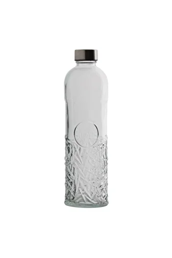 bebelyno Water Bottle with Lid and Metal Thread 1l
