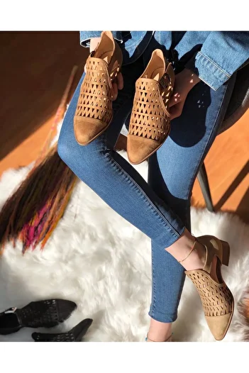 Businesshoess Camel Suede Women's Daily Summer Boots