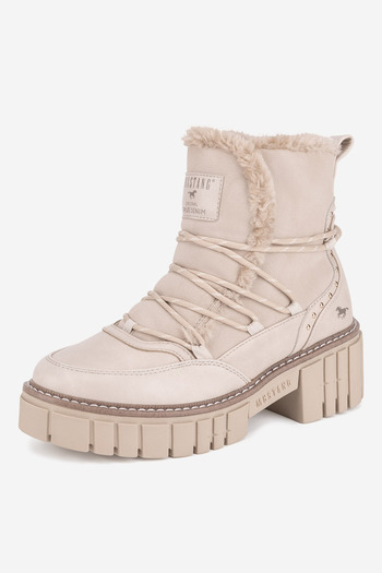 Mustang woman shoe 5905588870777 Beige