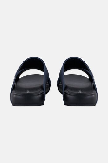 Algspar Men Slip On Arabic Sandals, Navy