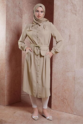 Alvina Shirt Collar Tunic 41574