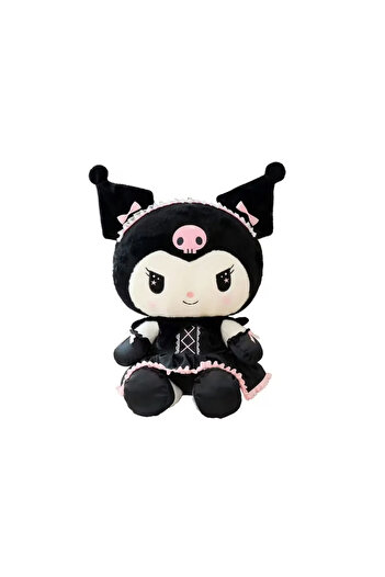 ABYZ Păpușă Kuromi din seria Hello Kitty Sanrio, pluș cu rochie, 45 cm