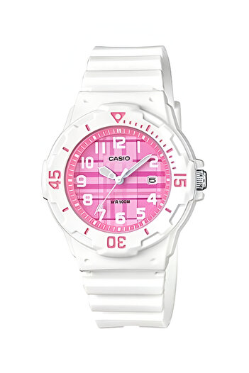Casio Women's Youth Series Analog Watch Lrw-200h-4cvdf - 34 Mm - White