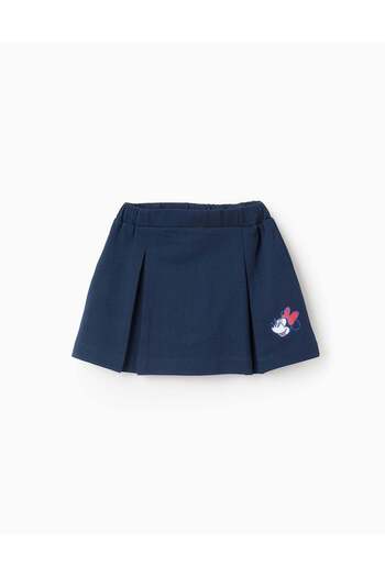 Ziddy Cotton Skort for Girls 'Minnie', Dark Blue