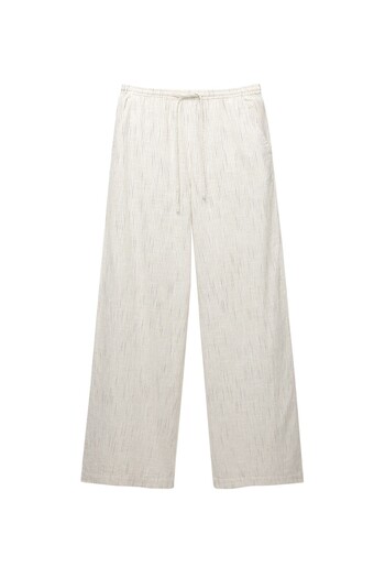 Pull & Bear Striped rustic joggers