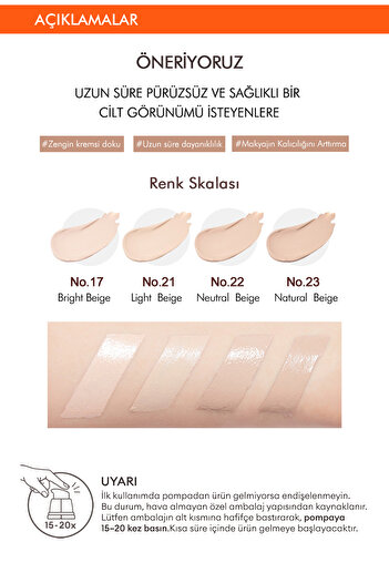 Missha Yoğun Kapatıcılık Sağlayan Bitkisel İçerikli BB Krem M Choboyang BB Cream SPF30/PA++ No.22