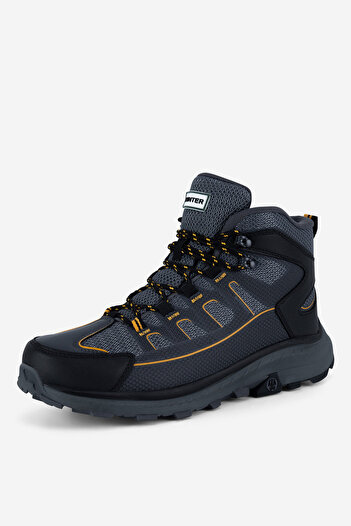 Hunter men hiking shoes 5903419693243 Gray