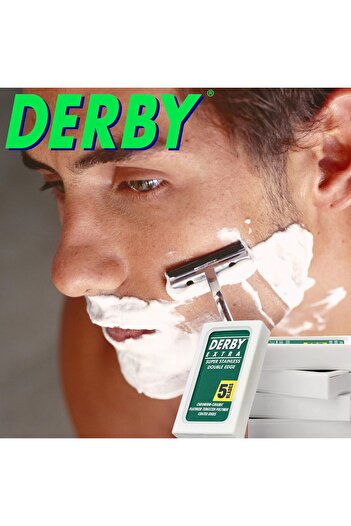Derby 25 Extra Double Edge Stainless Steel Razor Blades