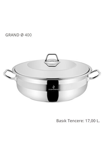 Sofram Grand 40 Cm Basık Tencere
