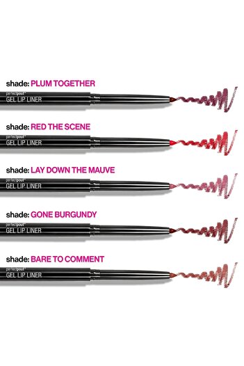 WET N WİLD wet n wild Perfect Pout Matte Retractable Gel Lip Liner Pencil, 656B Red The Scene 0.25g