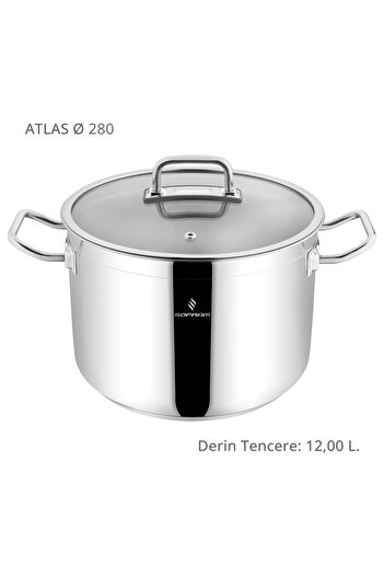 Sofram Atlas 28 Cm Xl Derin Tencere