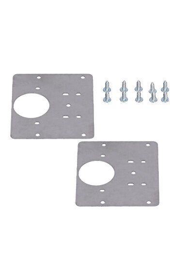 BOEM Set de 2 plăci de reparare a balamalelor, pentru fixarea ușilor de dulap